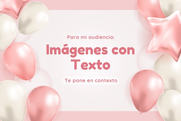 Imágenes con Texto en RRSS